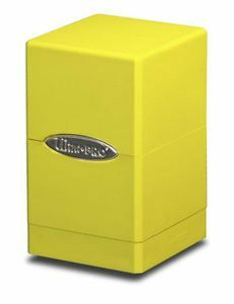 Ultra Pro: Satin Tower Deck Box: Yellow