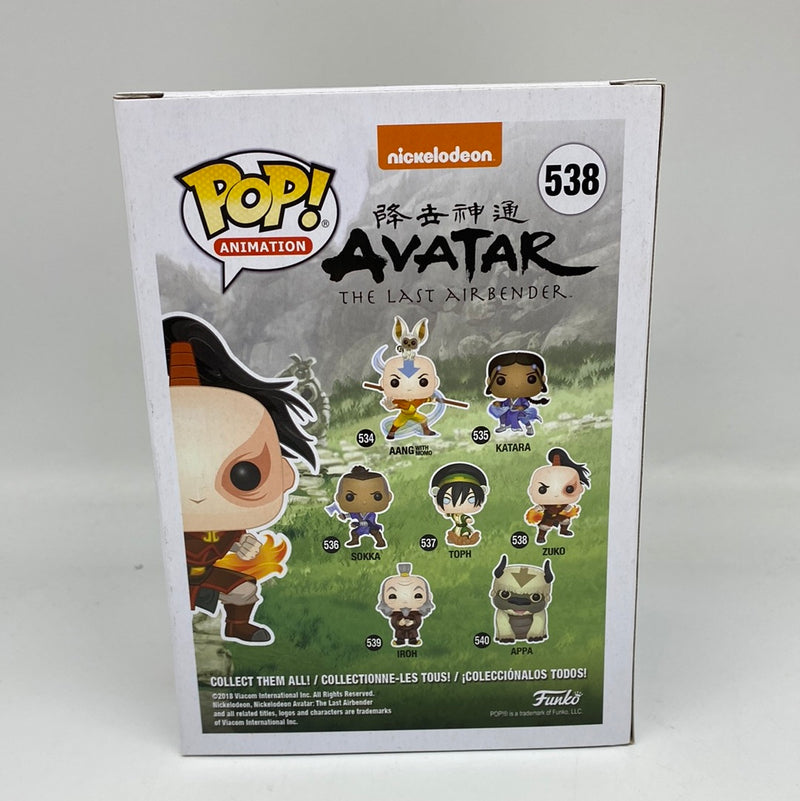 Funko Pop! Animation: Avatar The Last Airbender Zuko
