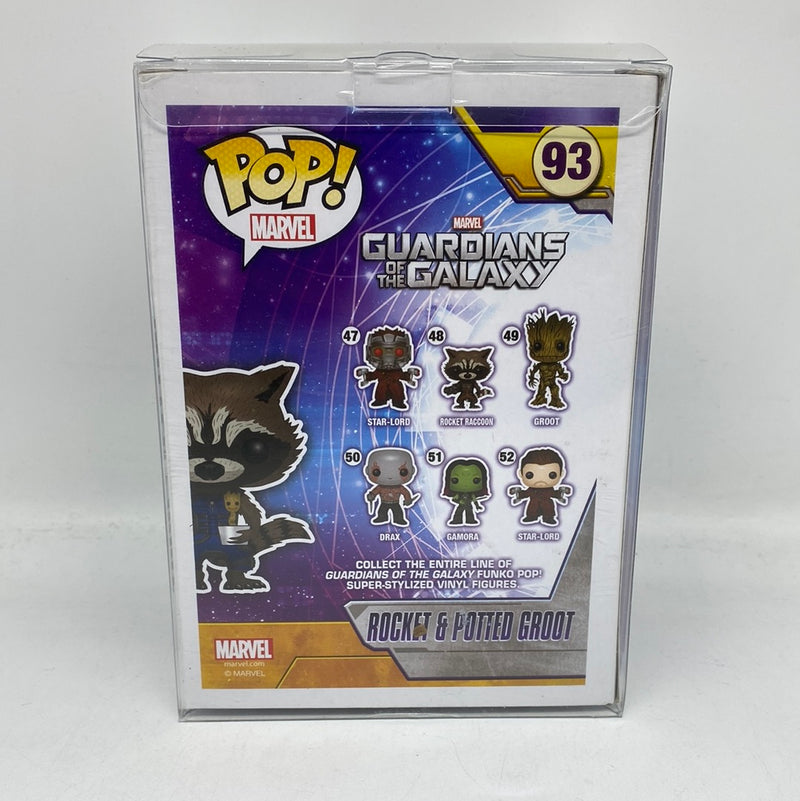 Funko Pop! Marvel Guardians of the Galaxy: Rocket & Potted Groot