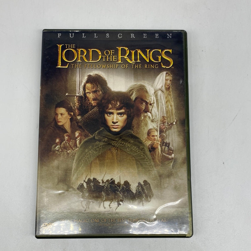 The Lord of the Rings: The Fellowship of the Ring (DVD, 2002, 2-Disc Set, Full Screen)