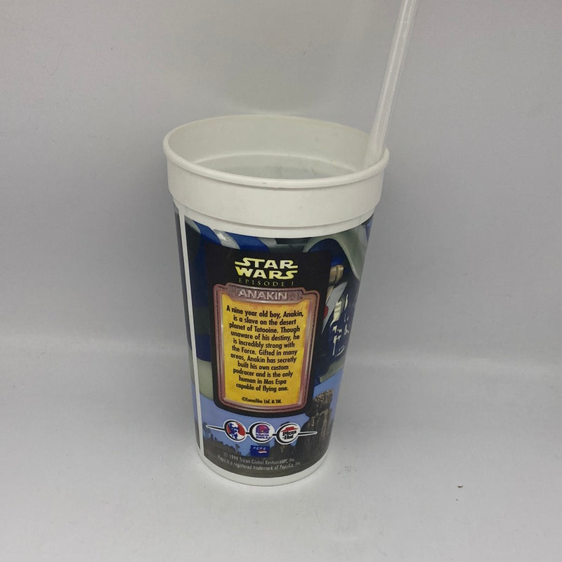 STAR WARS- Episode 1- ANAKIN Skywalker -Taco Bell - CUP TOPPER-1999