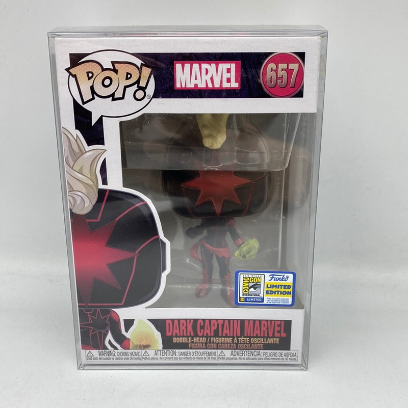 Funko Pop! Marvel: Dark Captain Marvel