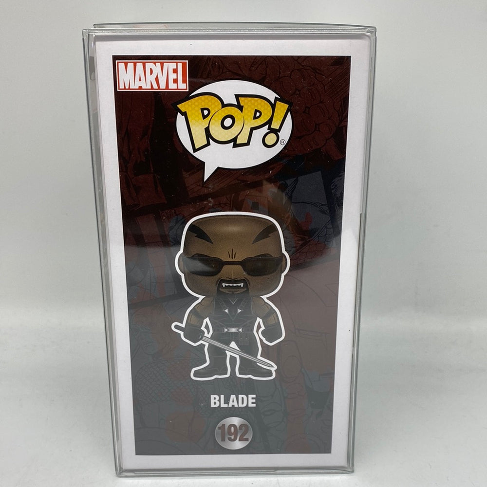 Funko Pop! Marvel: Blade #192 Vinyl Bobble-Head MISSING STICKER