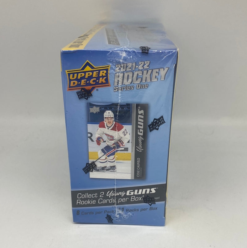 2021-22 Upper Deck Hockey Series 1 Mega Box factory sealed 11 packs 88 cards