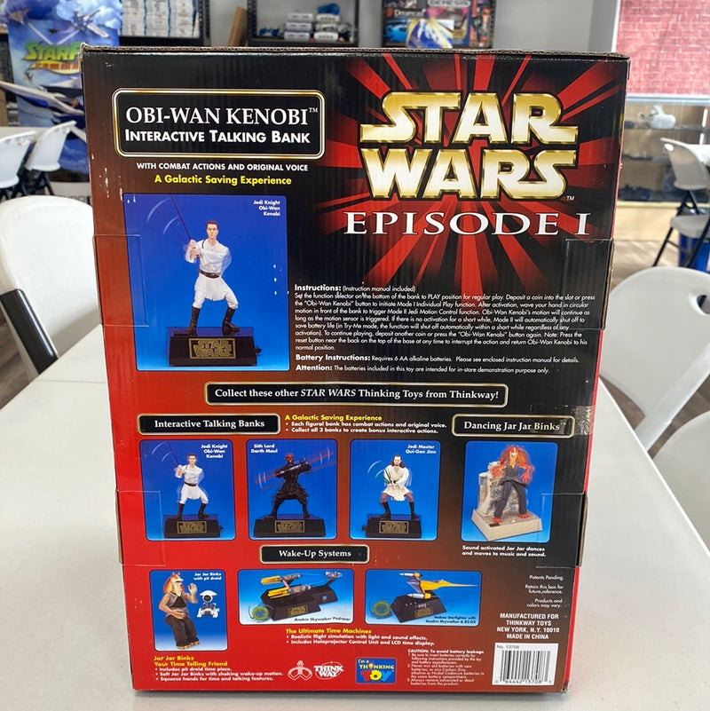 Obi-Wan Kenobi Star Wars Episode I Interactive Talking Bank