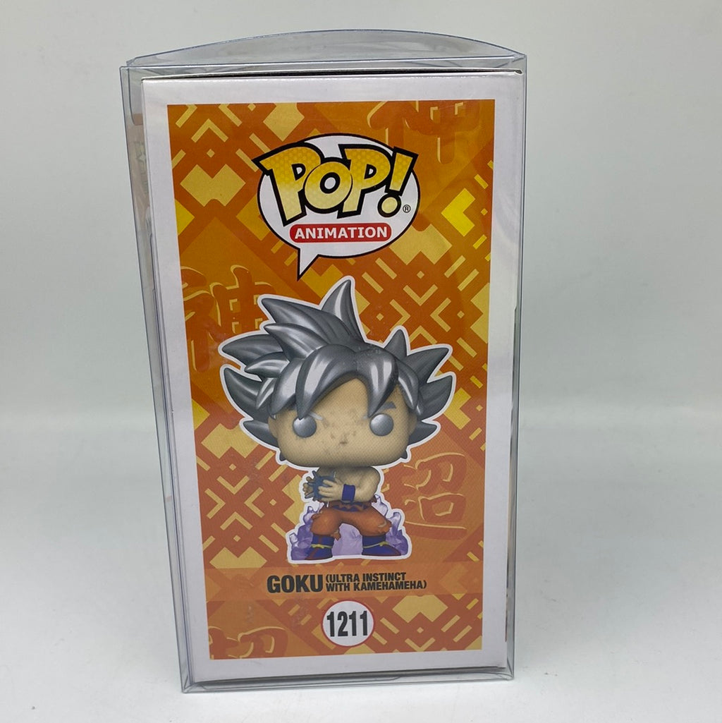 Funko Pop Goku Ultra Instinct Kamehameha #1211 Exclusive Nyc