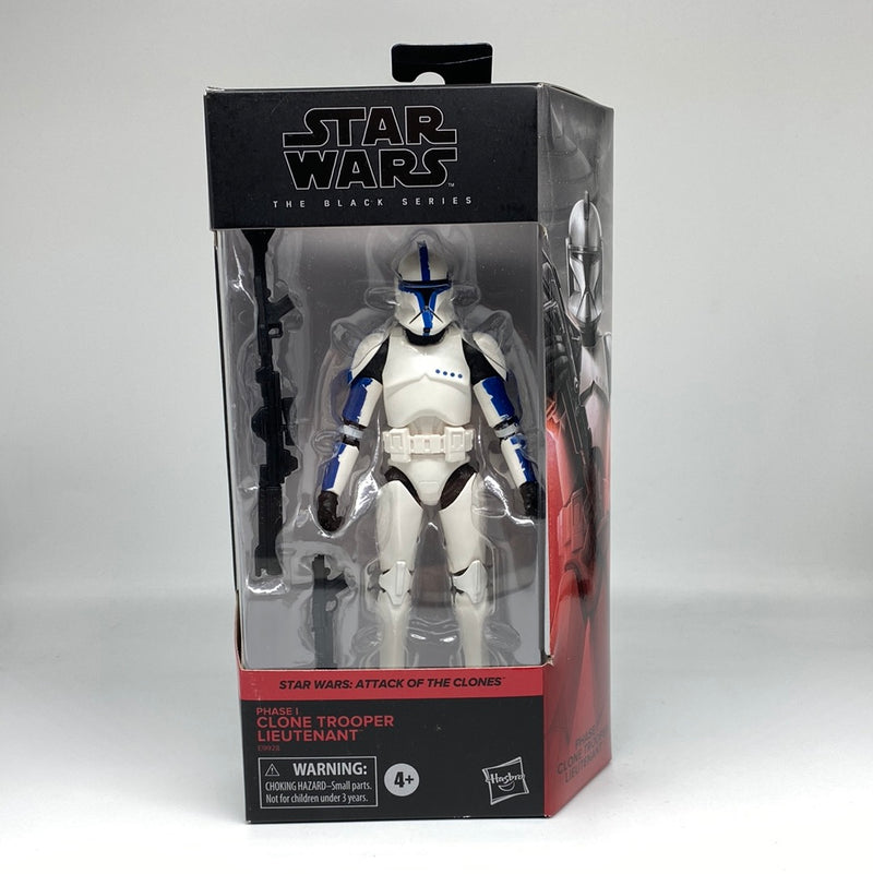 Star Wars The Black Series 6 Inch Action Figure Box Art Exclusive - Phase I Clone Trooper Lieutenant (E9928)