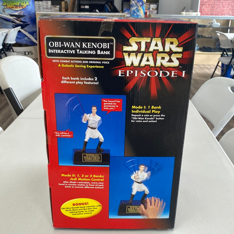 Obi-Wan Kenobi Star Wars Episode I Interactive Talking Bank