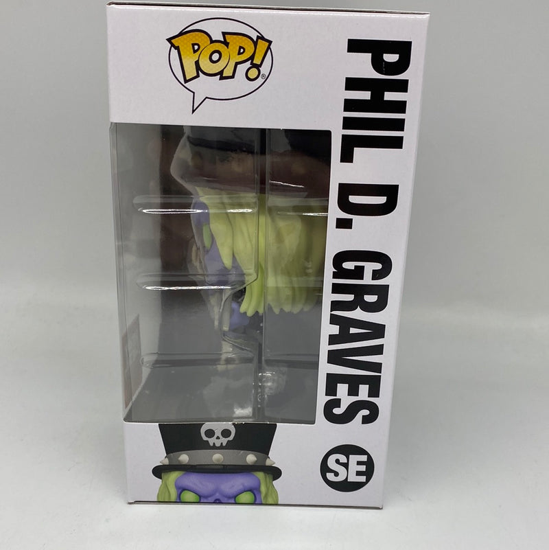 Funko Pop! Heavy Metal Halloween 2023 Phil D.Graves LE 6000 Box Damage