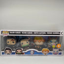 Funko Pop! Demon Slayer Crunchyroll EXCLUSIVE 4 Pack! Glow in the Dark! Damaged