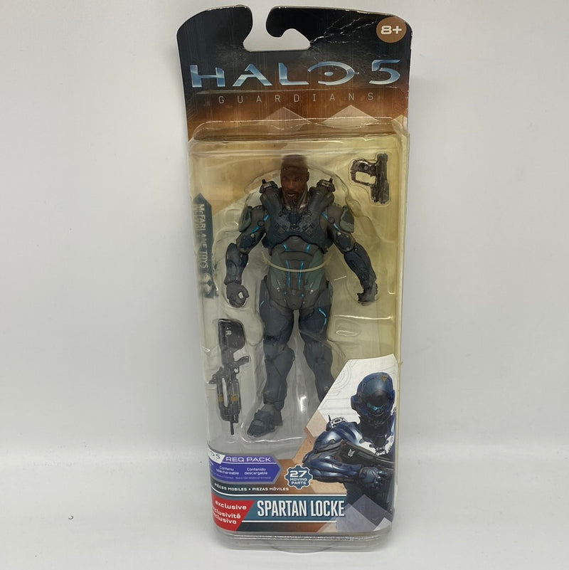 Mcfarlane Halo 5 Spartan LOCKE No Helmet Exclusive Chase Variant SP