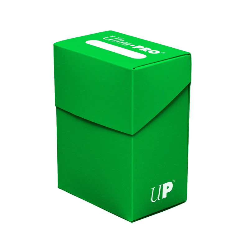 Ultra Pro Solid Deck Box - Lime Green