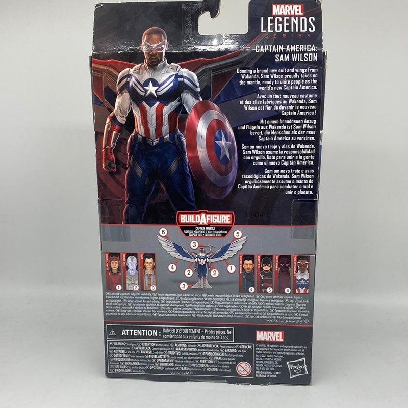 Marvel Legends Sam as Captain America Hasbro