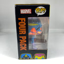 Funko Pop! Marvel: Captain America/Iron Man/Thor/Doctor Strange (Blacklight) (4 Pack) Bobble-Heads Target Exclusive DAMAGED