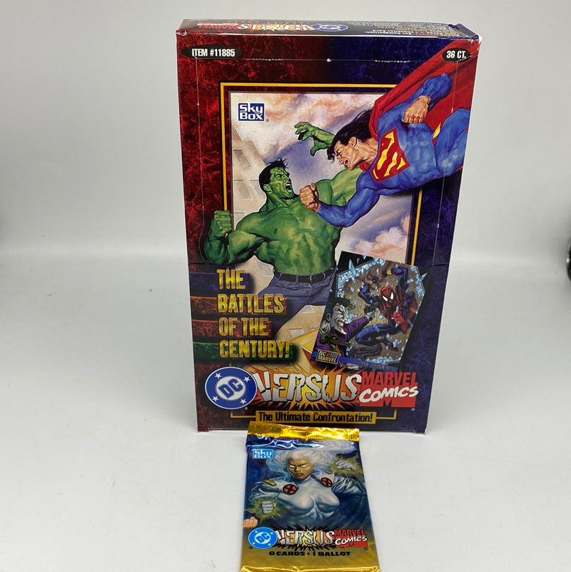 1995 Skybox DC Vs Marvel Trading Cards SEALED UNOPENED PACK! Rare! Storm