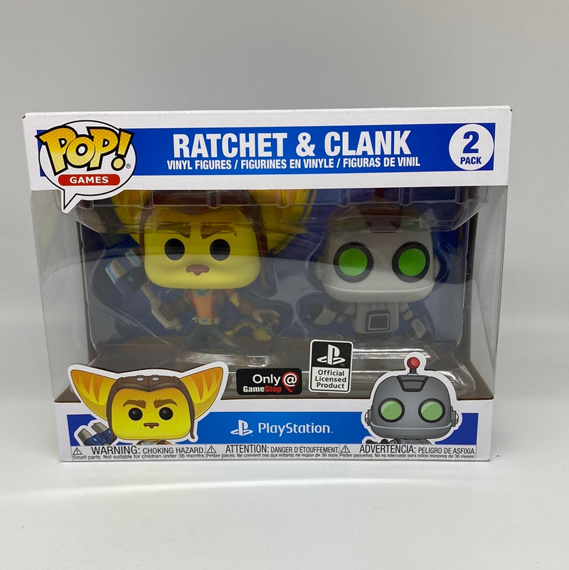 Funko Pop! Games Ratchet & Clank Vinyl Figures 2 Pack