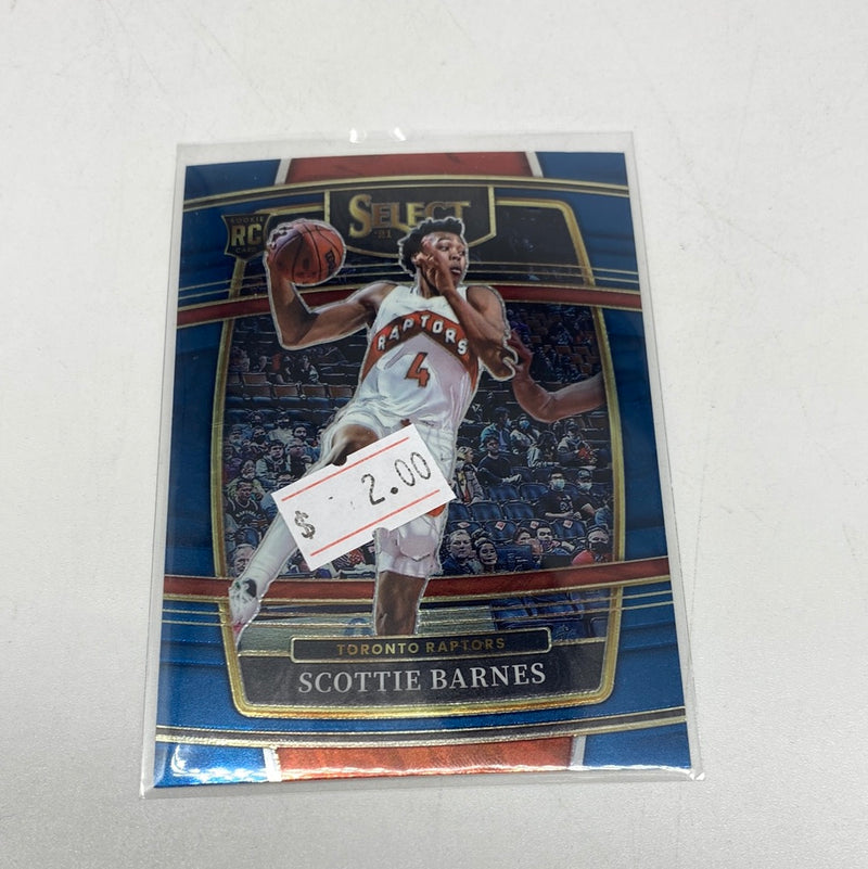 2021-22 Select Scottie Barnes Rookie RC