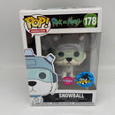 Funko Pop! Vinyl: Rick and Morty - Snowball - (Flocked) - Hot Topic (HT)