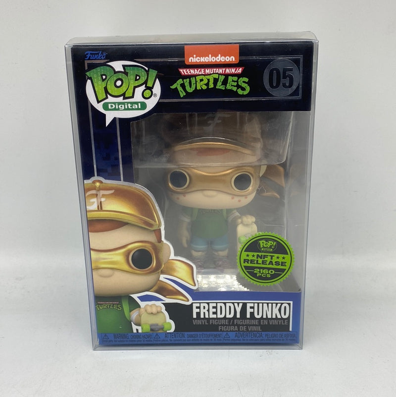 Funko Pop! Digital Nickelodeon Teenage Mutant Ninja Turtles: Freddy Funko