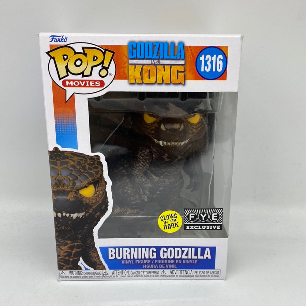 Funko Pop! Movies Godzilla Kong: Burning Godzilla #1316 Vinyl Figu