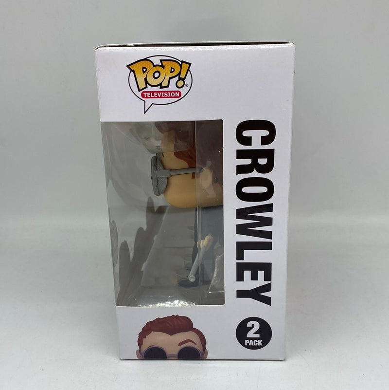 Funko Pop! Good Omens: Aziraphale & Crowley 2Pack Specialty Series Limited Edition Exclusive DAMAGED