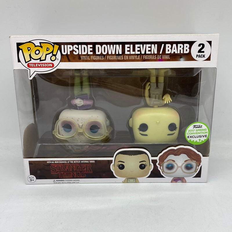 Funko Pop! Stranger Things: Upside Down Eleven / Barb 2 Pack 2017 Spring Con