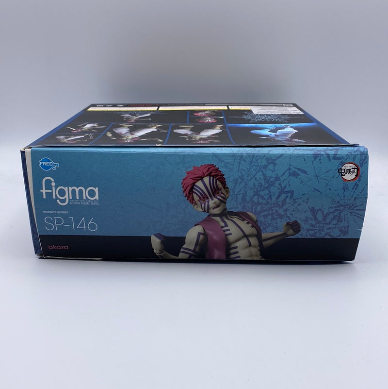 Demon Slayer: Kimetsu no Yaiba: Akaza Figma Action Figure BOX DAMAGED