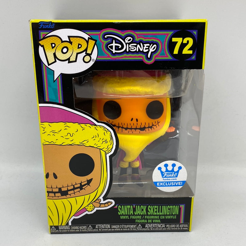 Funko Pop! Disney: Santa Jack Skellington (Blacklight)