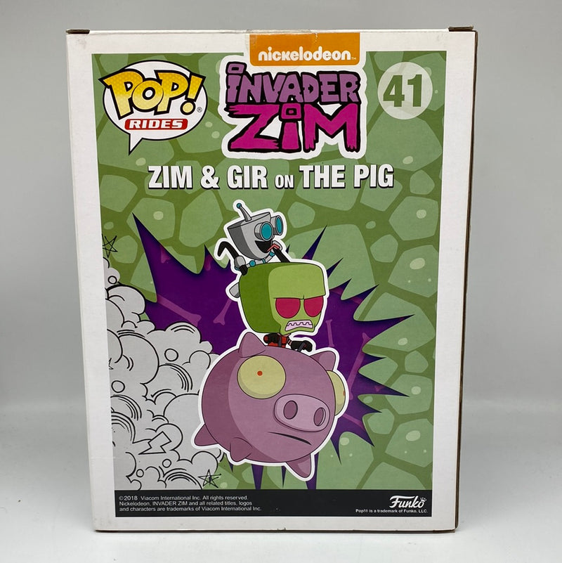Funko Pop! Rides: Invader Zim; Zim & Gir on The Pig