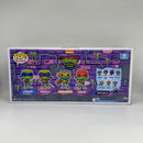 Funko Pop! TMNT Leonardo Donatello Michelangelo Raphael Vinyl Figures 4 Pack GLOW Amazon Exclusive