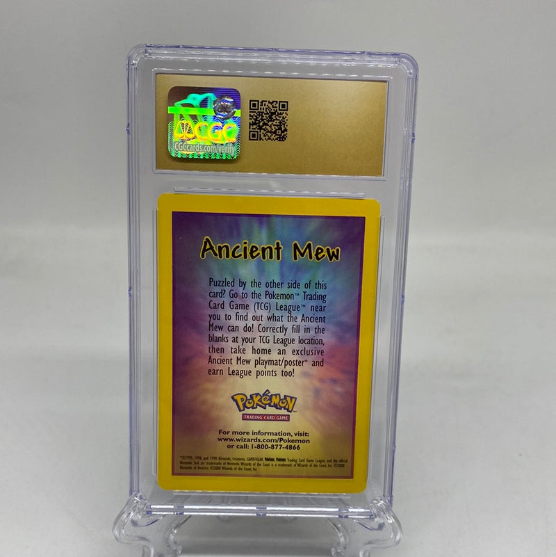 CGC 10 GEM MINT Ancient Mew 2000 Pokémon Movie Promo Insert Card Pokemon