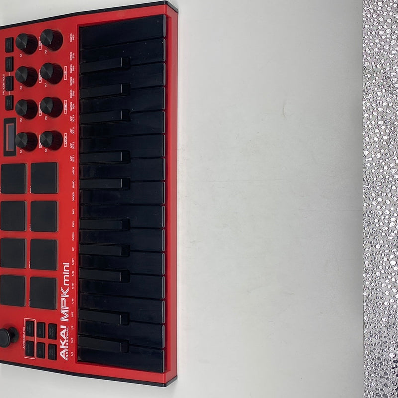 Akai Professional MPK Mini Electronic Keyboard Black/Red Special Edition