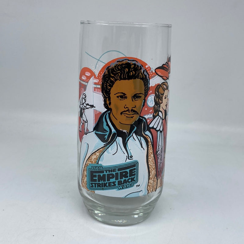 Star Wars Empire Strikes Back Lando Calrissian 1980 Burger King CocaCola Glass