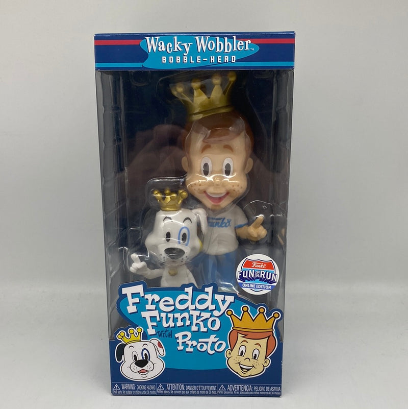 Fun on the Run: Funko Wacky Wobblers - Freddy Funko with Proto Damaged