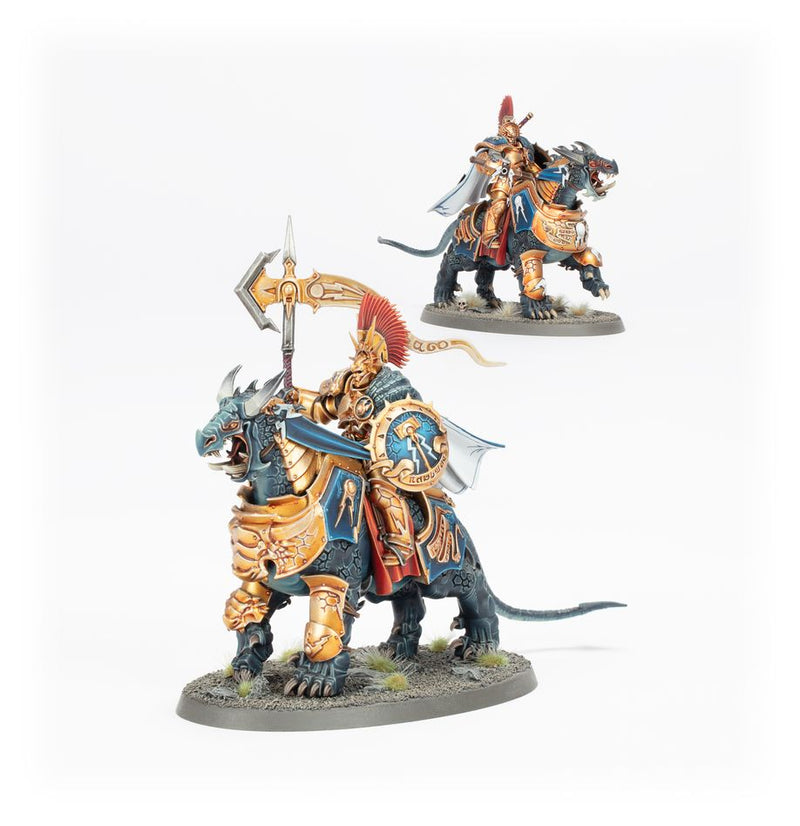 STORMCAST ETERNALS DRACOTHIAN GUARD: Lord-Celestant on Dracoth