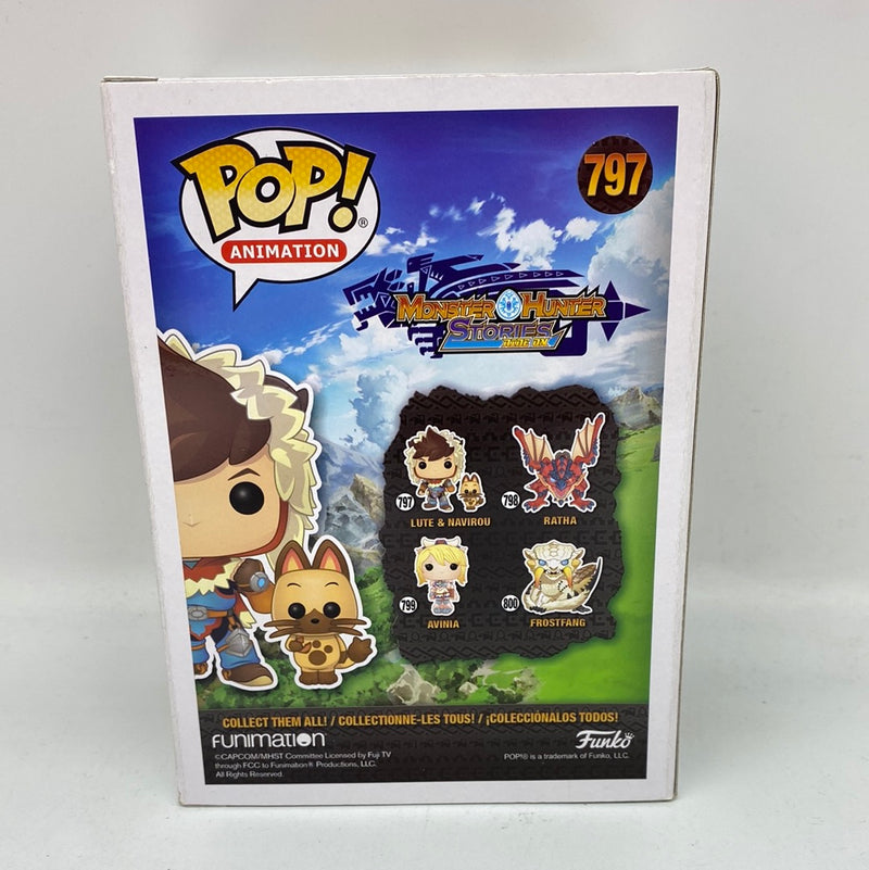 Funko Pop! Animation Monster Hunter Stories Ride On: Lute & Navirou