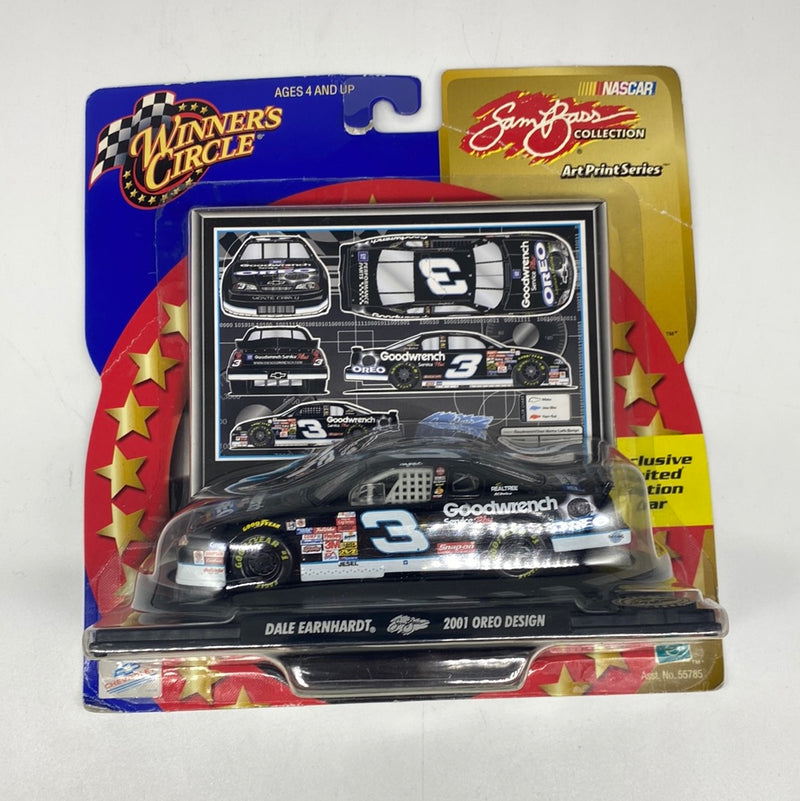 Winners Circle S. Bass Collection-Dale Earnhardt 2001 Oreo Design Limited Ed