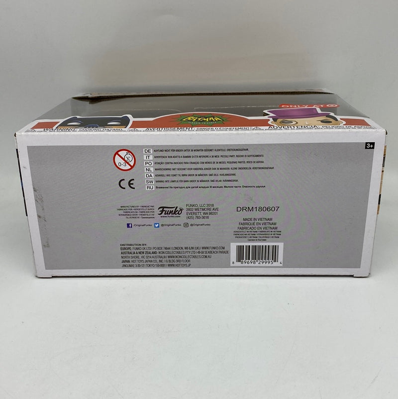 Funko Pop! DC Heroes: Batman vs. The Penguin (2-Pack) Vinyl Figures Target Exclusive DAMAGED