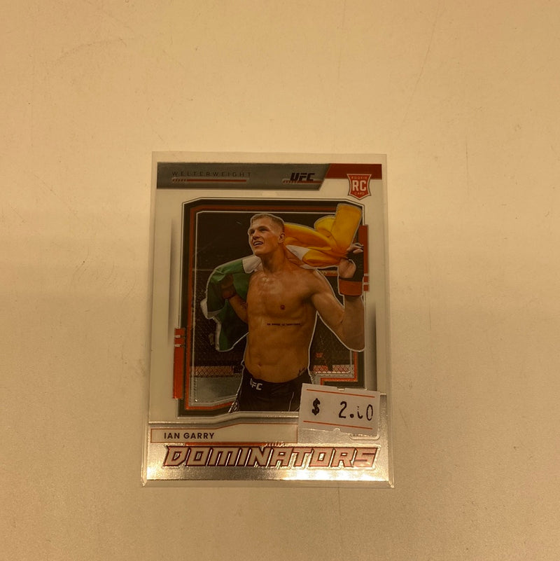 Ian Garry Rookie Card RC 2022 Donruss Optic Debut UFC DOMINATORS