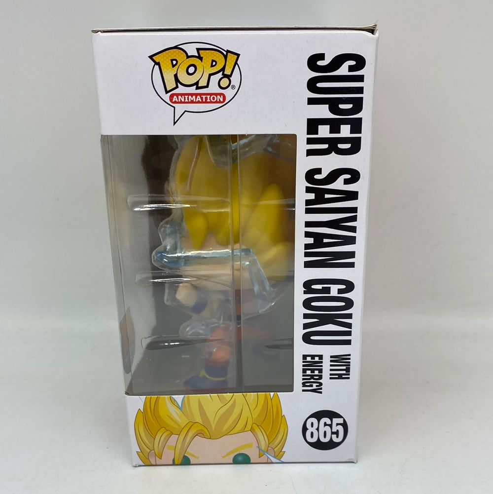 Funko Pop! Dragon Ball Z: Super Saiyan Goku with Energy #865 Funko Pop! Dragon Ball Z: Super Saiyan Goku with Energy #865