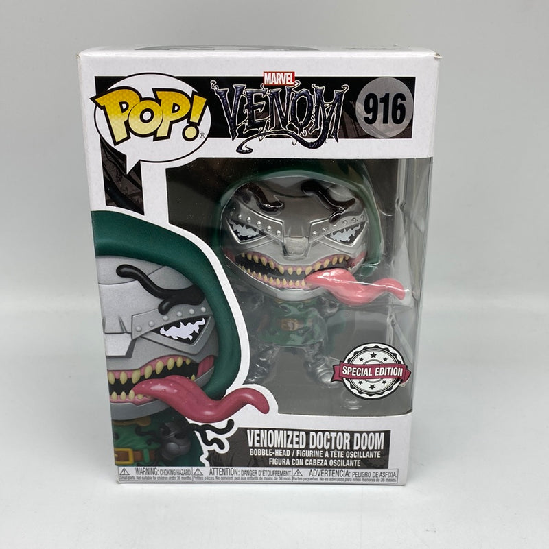 Funko Pop! Marvel: Venom Venomized Doctor Doom