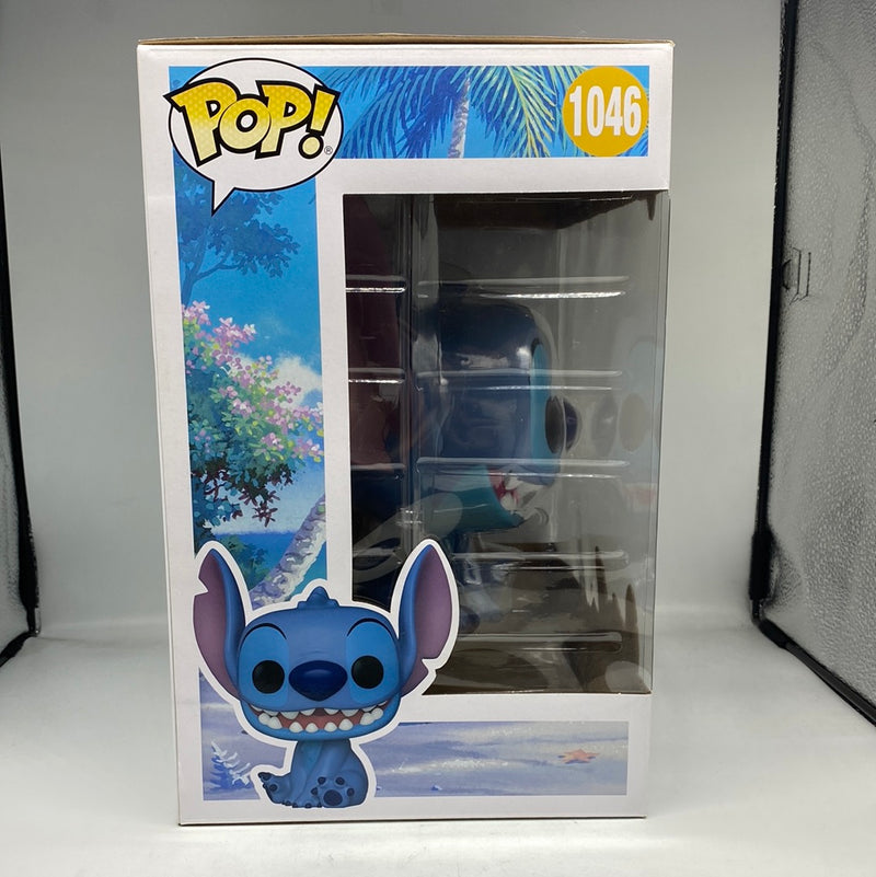 Funko Pop! Jumbo Disney's Lilo & Stitch: Stitch (Smiling)(Seated)