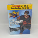 2021-22 Upper Deck Hockey Series 1 Mega Box factory sealed 11 packs 88 cards