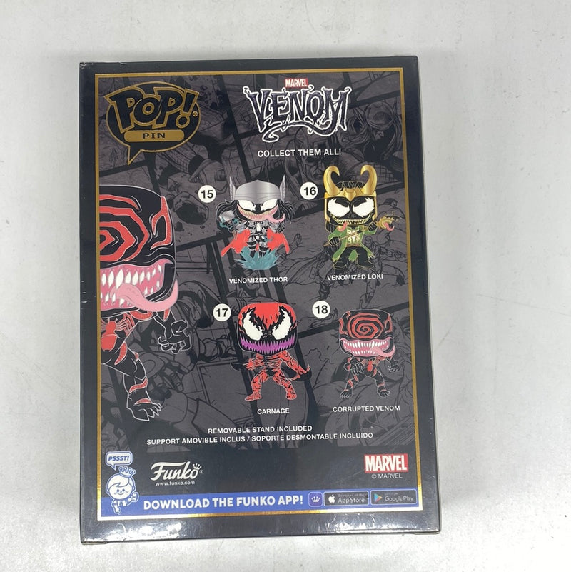 Venom Funko Pop! Enamel Pin Marvel Corrupted Venom