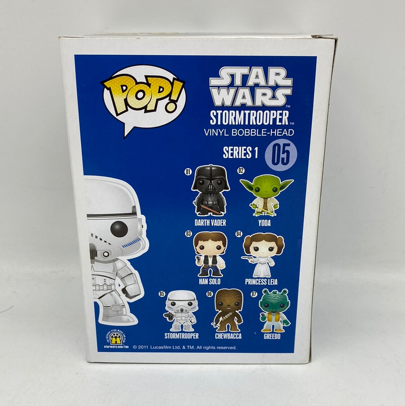 Funko Pop! Star Wars: Stormtrooper (Blue Box) (Large Font) (1st Release)
