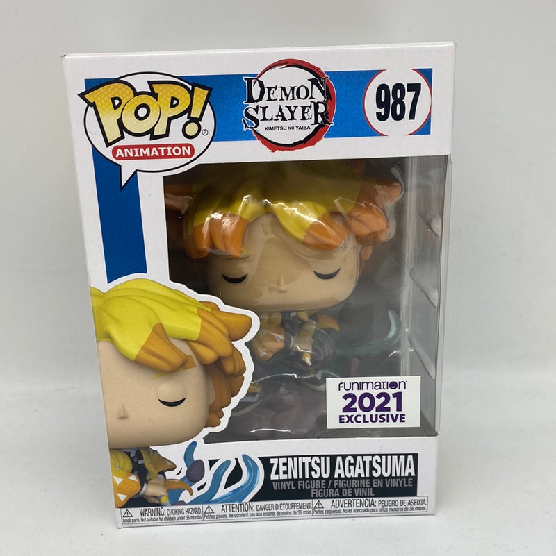 Funko Pop! Demon Slayer: Zenitsu Agatsuma (Thunder Breathing First Form)