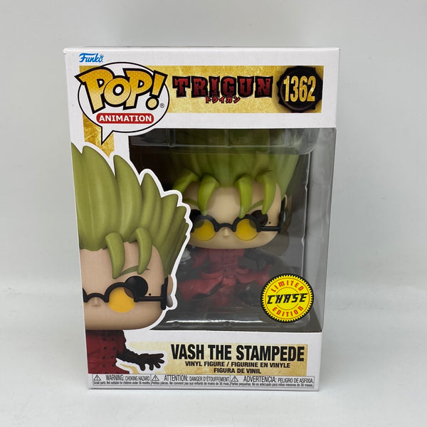 Funko Pop! Animation: Trigun - VASH The Stampede with Chase (Styles May  Vary)