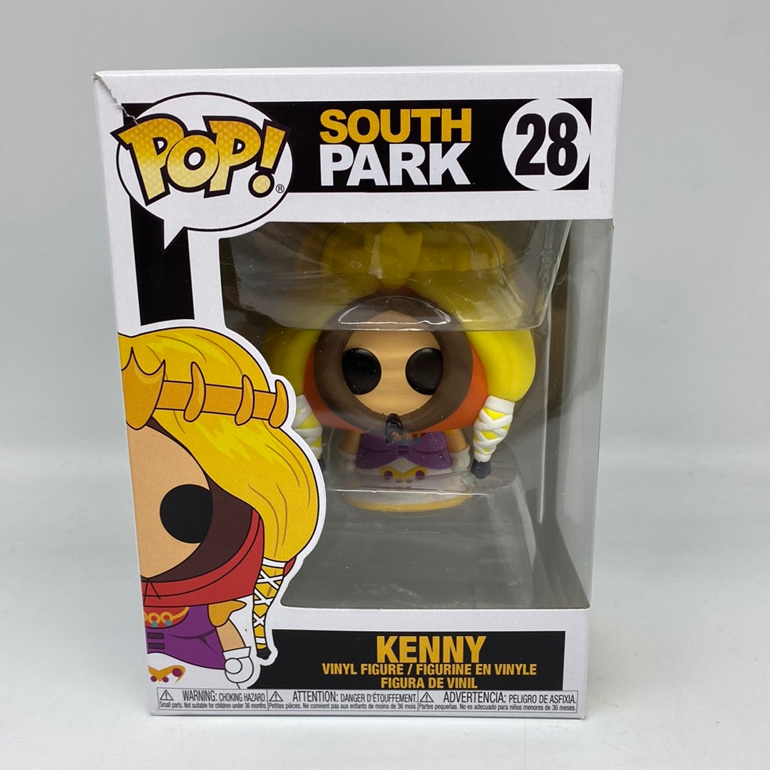 Funko Pop! South Park Kenny (Princess Kenny) #28 Vinyl Figure DAMAGED