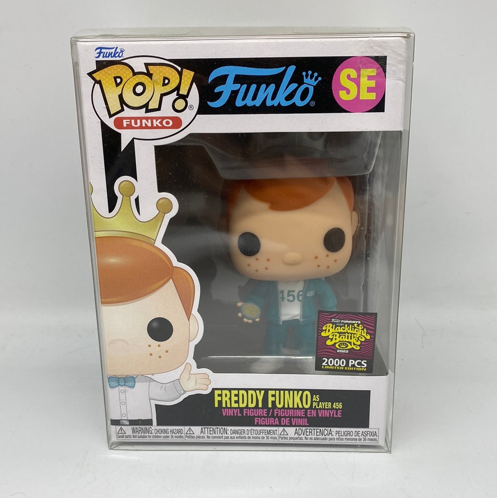 Freddy Funko as Player 456 (Squid Game) SE - Blacklight Battle /2000 M