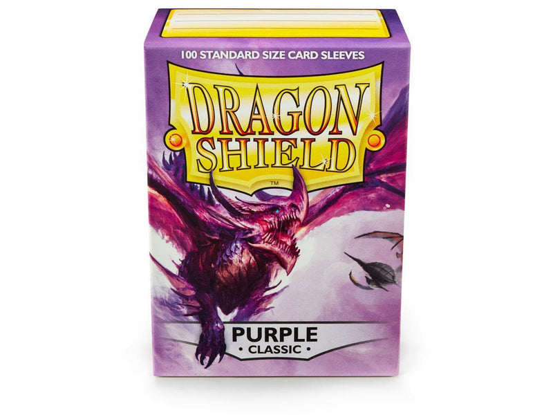 Dragon Shield: Standard Size Classic Sleeves (100ct) - Purple